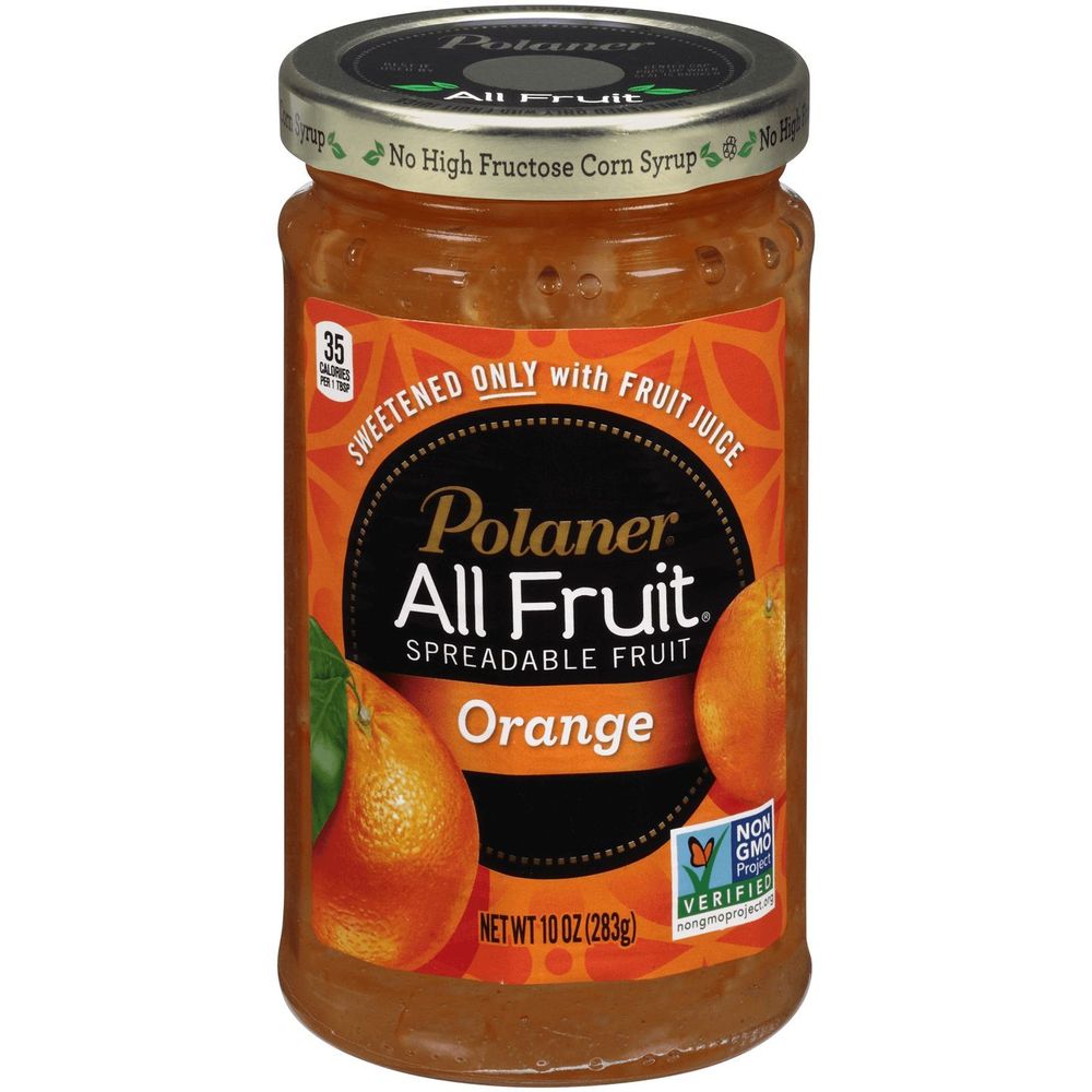 Polaner All Fruit Orange Spread, 10 Ounce -- 12 Per Case