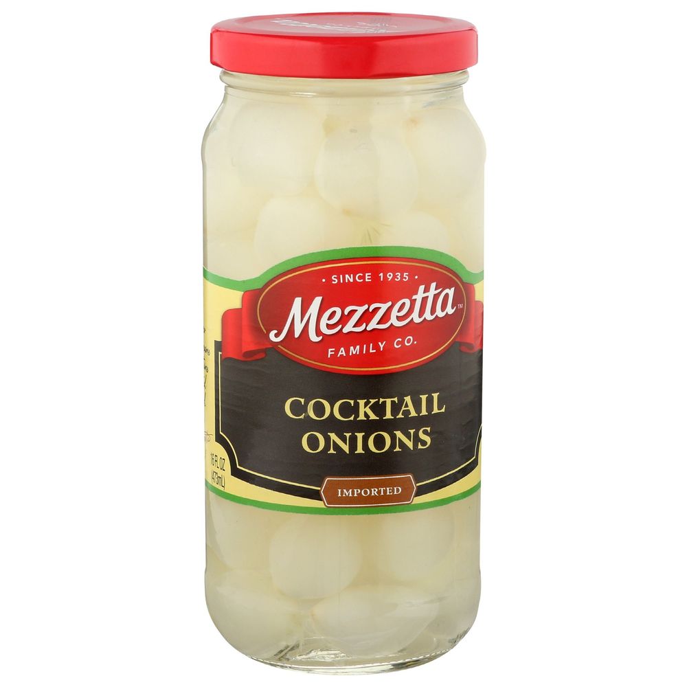 Mezzetta Small Cocktail Onions, 16 Ounce -- 6 Per Case
