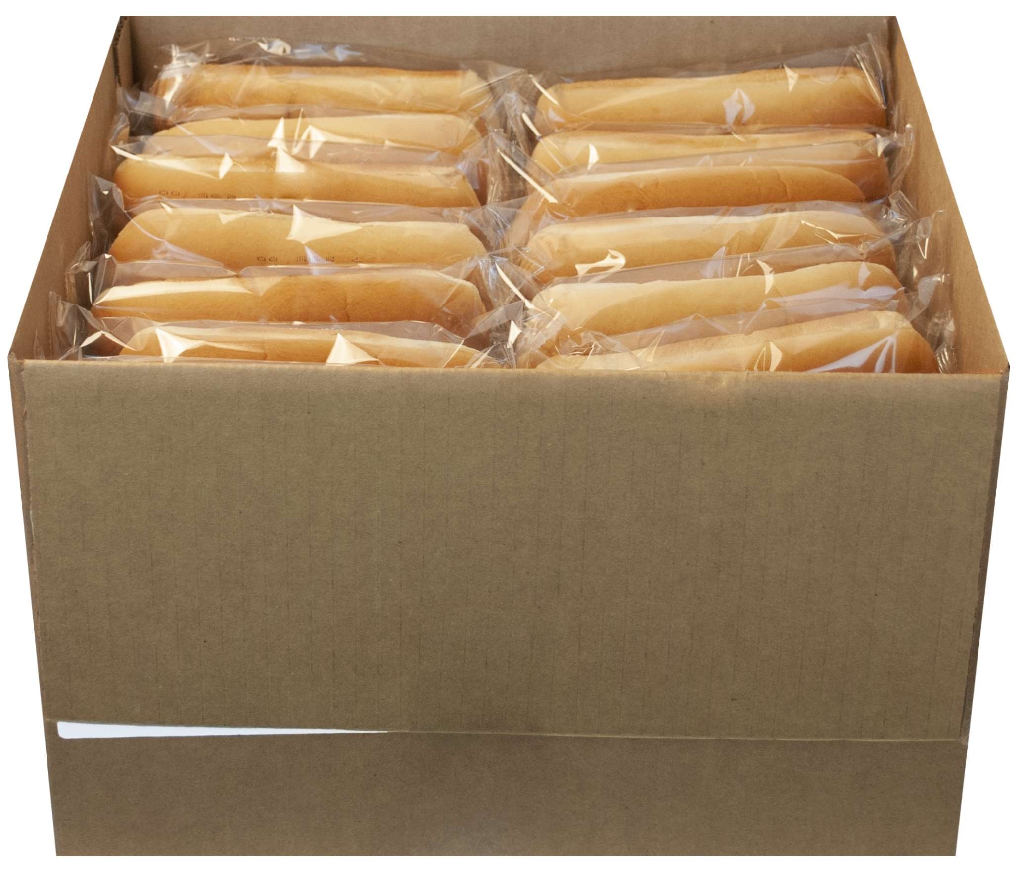 Alpha Baking Alpha Baking White Hot Dog Bun, 1.5 Ounce -- 56 per case