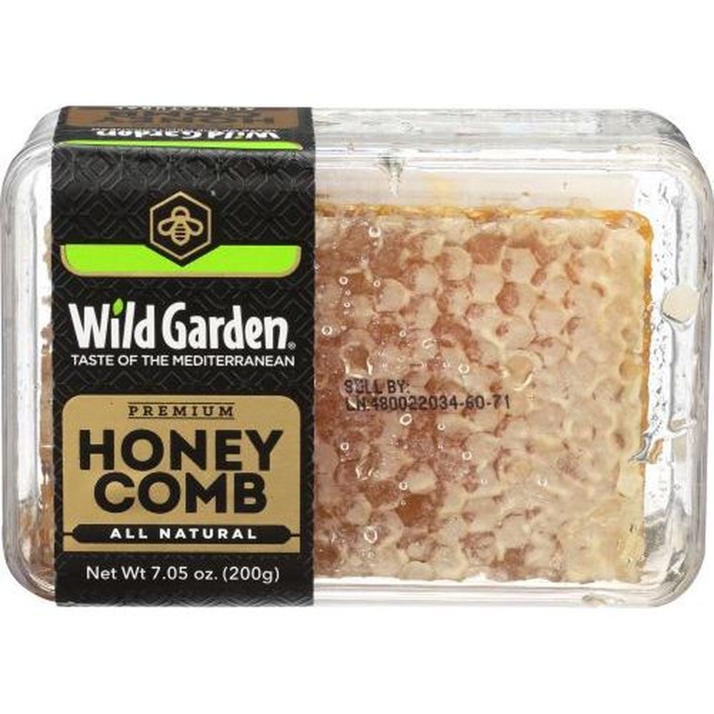 Wild Garden All Natural Premium Honey Comb, 7.05 Ounce -- 6 Per Case