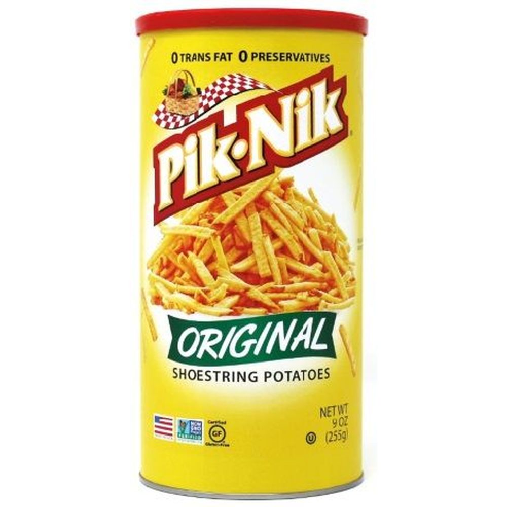 Pik Nik Original Shoestring Potatoes, 9 Ounce -- 12 per case