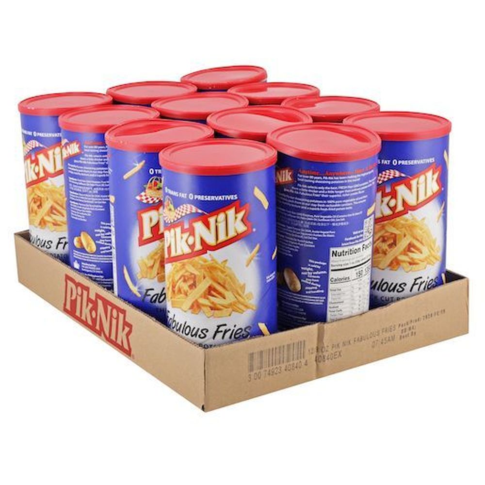 Pik-nik Fabulous Potato Fries, 9 Ounce -- 12 Per Case