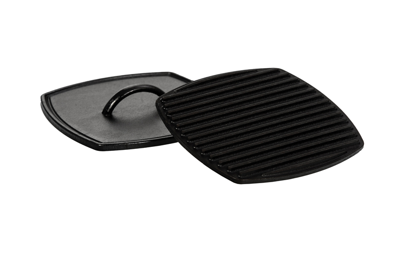 Lodge Cast Iron Panini Press, 8.25 Inch -- 3 Per Case