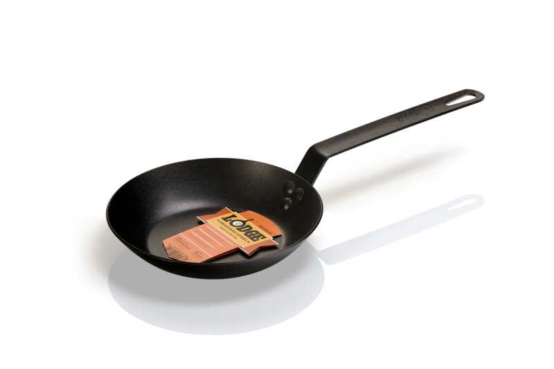 Lodge Seasoned Carbon Steel Skillet, 8 Inch -- 3 Per Case