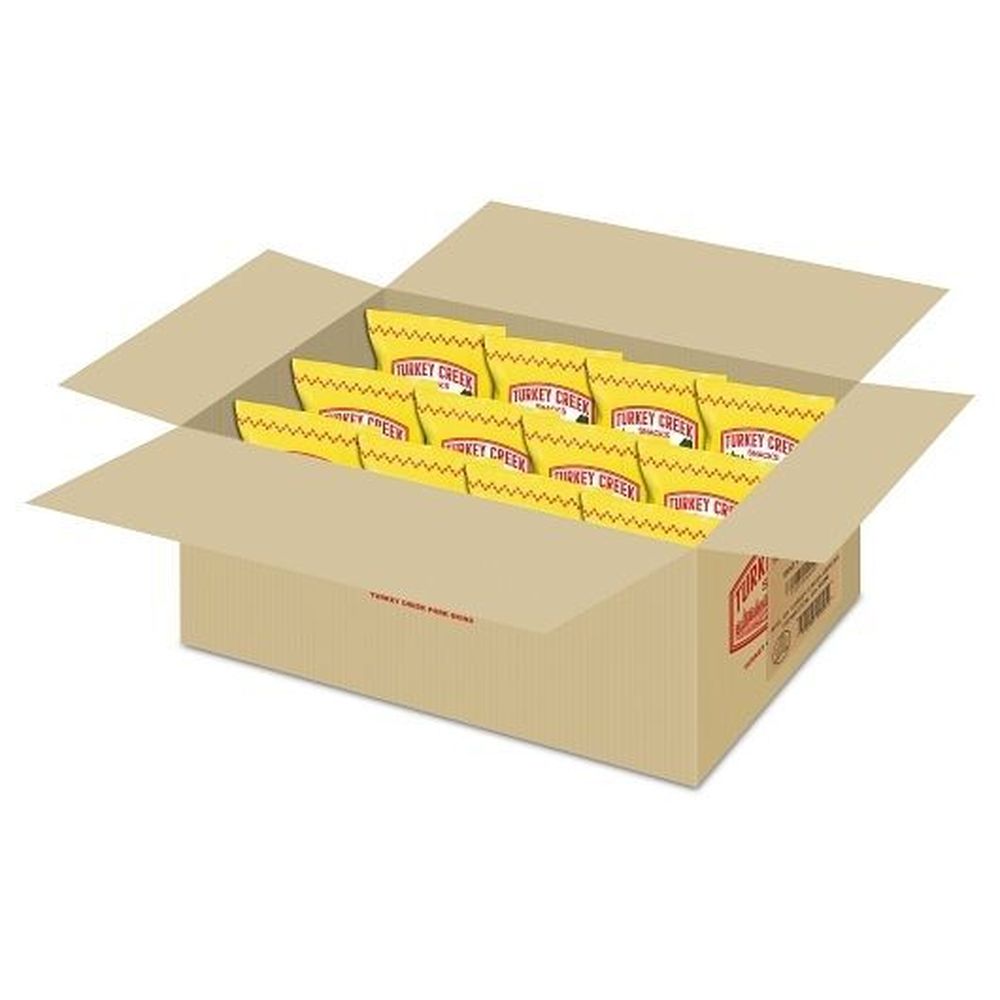 Turkey Creek Barbecue Pork Skins, 4 Ounce Box -- 12 Per Case