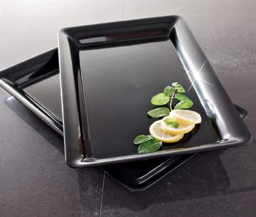 Yoshi Party Tray White Rectangular Tray, 12 X 18 Inch -- 20 Per Case