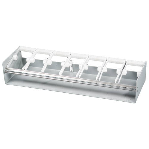 Daymark 7 Slot Plastic Rack Label Dispenser, 2 Inch