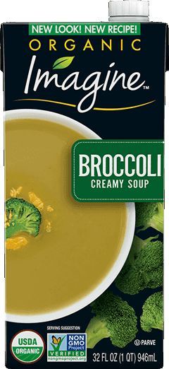 Imagine Creamy Broccoli Soup, 32 Fluid Ounce -- 6 Per Case