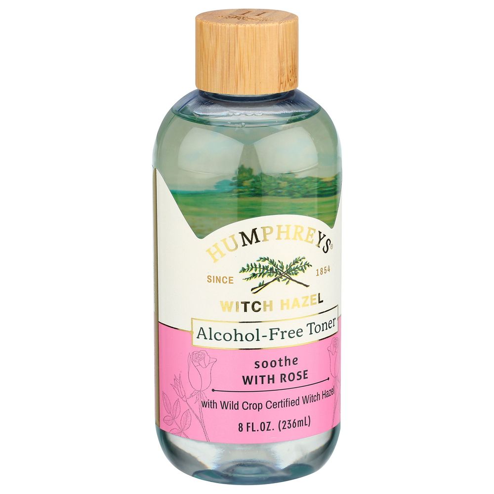Humphreys Soothe Witch Hazel Plus Rose Alcohol-free Toner, 8 Ounce