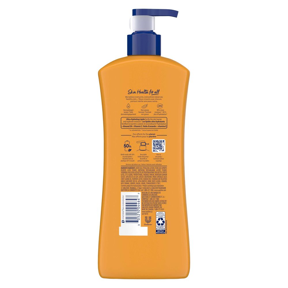 Vaseline Intensive Care Almond Smooth Lotion, 20.3 Ounce -- 4 Per Case