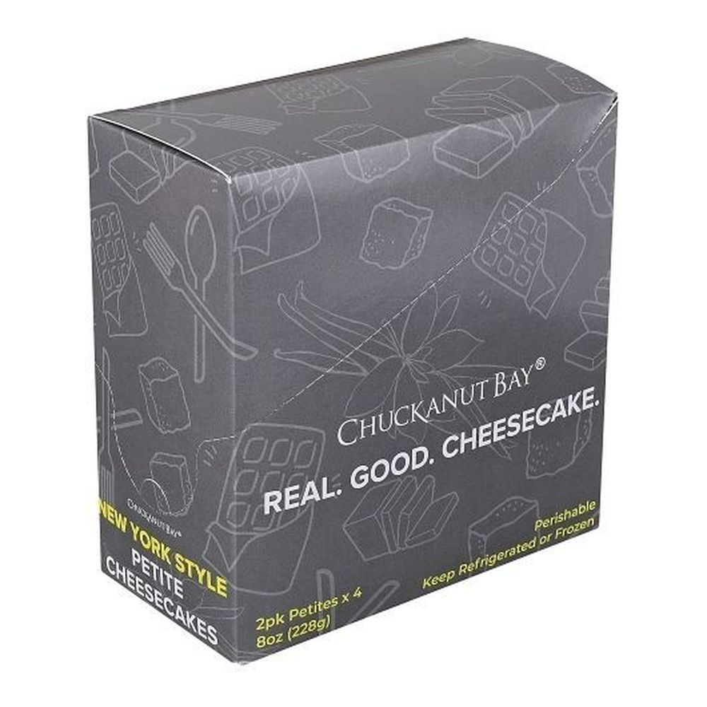 Chuckanut Bay New York Style Cheesecake, 2 Ounce -- 24 Per Case