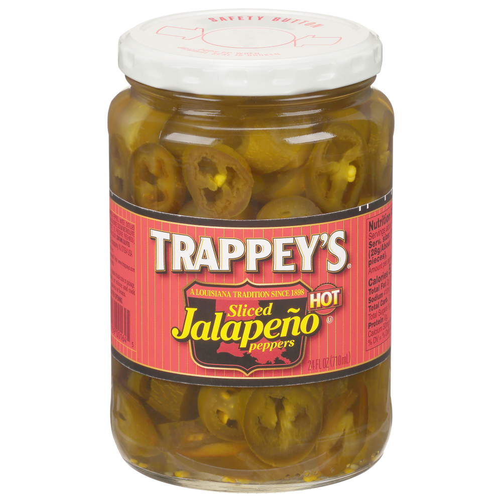Trappey's Sliced Jalapeno Peppers, 12 Ounce -- 24 Per Case