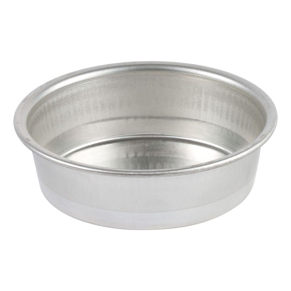 Gobel Tinplate Round Plain Cake Mold With Edges, 6 Inch X 1.8 Inch Height Cavity