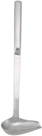Winco Stainless Steel Hollow Handle Spout Ladle, 1 Ounce -- 12 Per Case