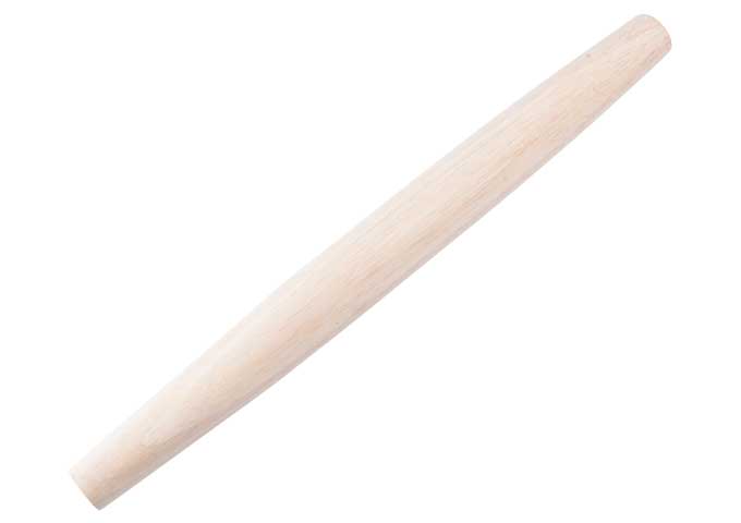 Winco Wood Tappered French Rolling Pin -- 12 Per Case