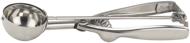 Winco 18/8 Stainless Steel Size 30 Squeeze Disher/portioner, 1.25 Ounce -- 12 Per Case