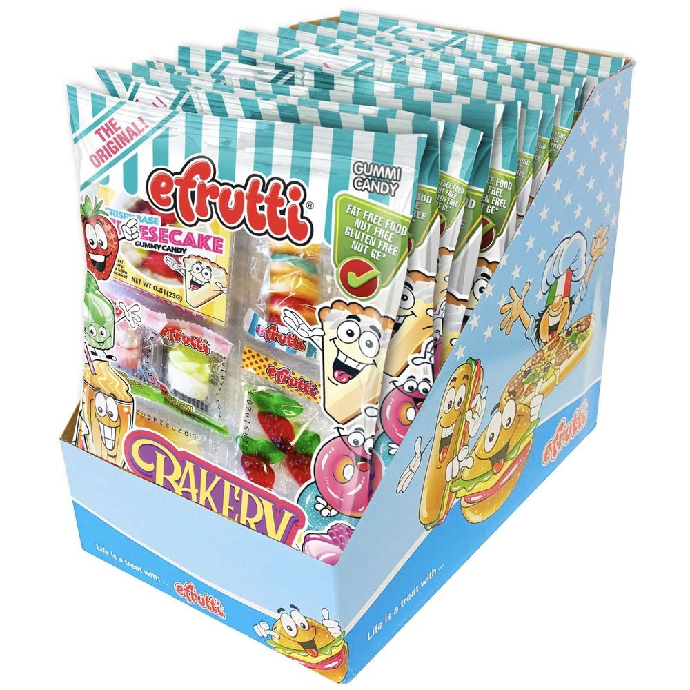Efrutti Bakery Shoppe Bag Gummy Candy, 2.7 Ounce -- 12 Per Case