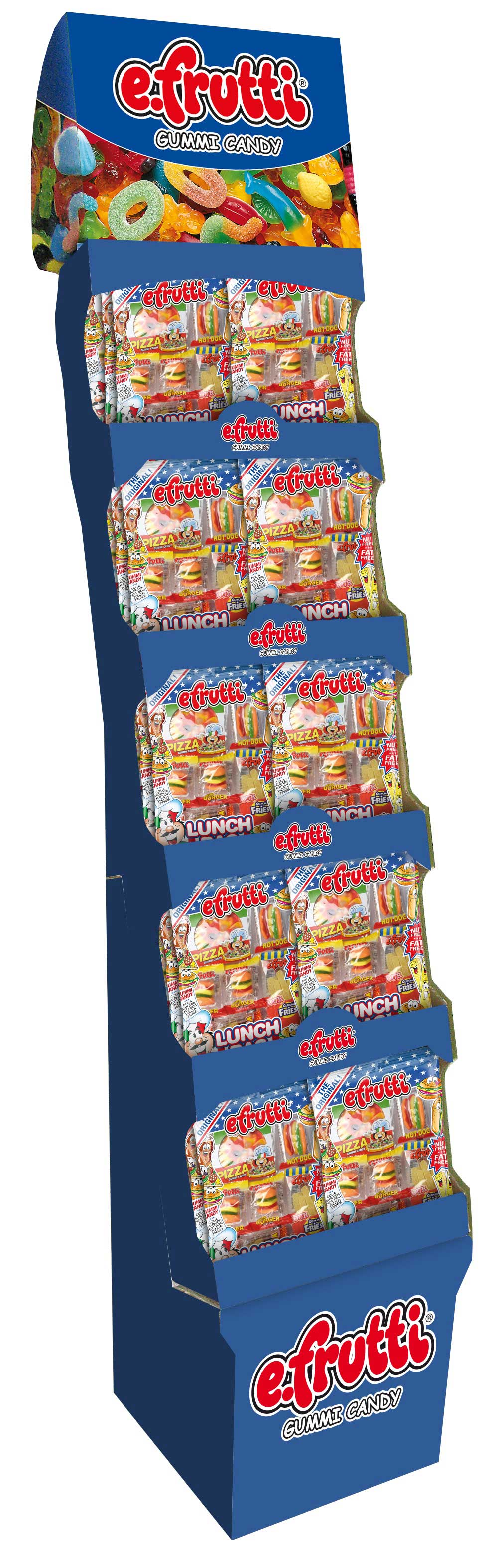 Efrutti Gummy Candy, Lunch Bag, 2.7 Ounce -- 12 Per Case