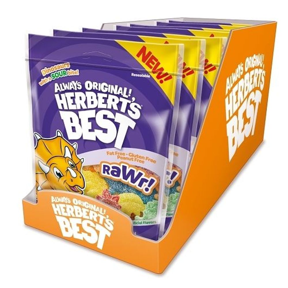 Herbert's Best Rawr Gummy Candy, 7 Ounce -- 10 Per Case