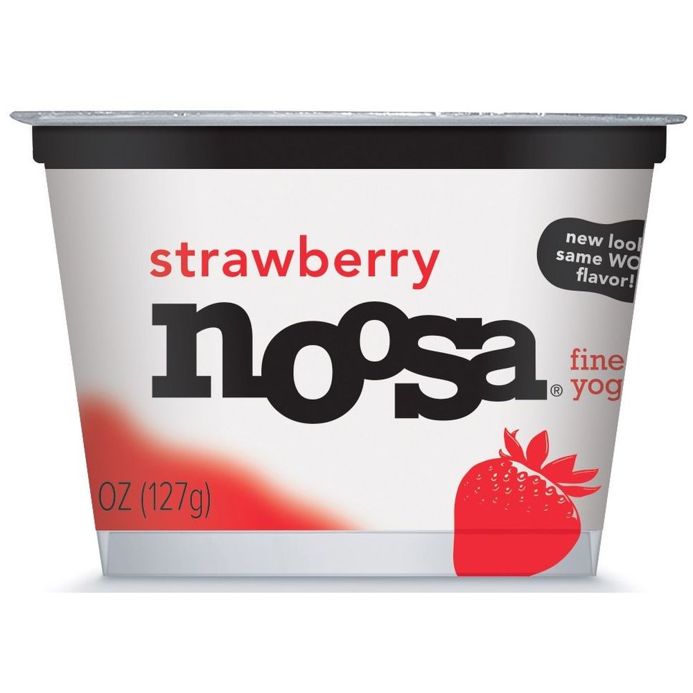 Noosa Strawberry Finest Yoghurt, 4.5 Ounce -- 6 Per Case