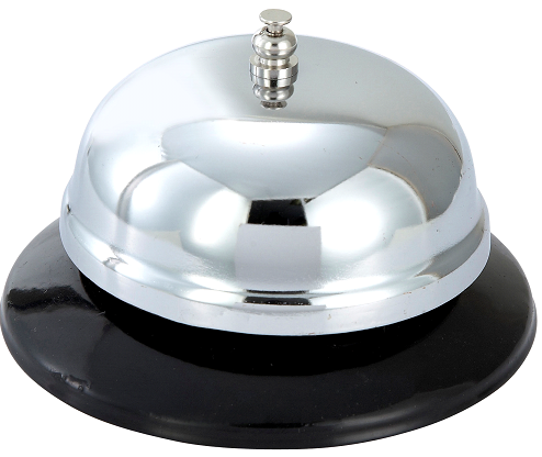 Winco Challenger Bell, 3.5 Inch Diameter -- 12 Per Case