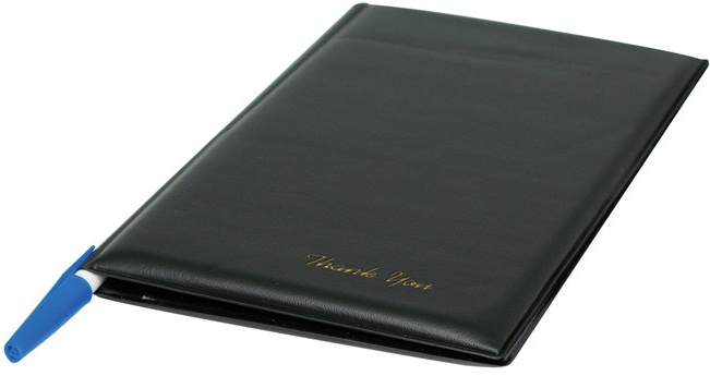 Winco Check Holder, 10 X 5.5 X 0.5 Inch -- 12 Per Case