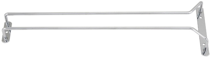 Winco Single Channel Chrome Plated Wire Glass Hanger, 16 Inch -- 12 Per Case
