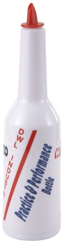 Winco White Plastic Flair Bottle, 12 1/2 Inch Height -- 4 Per Case