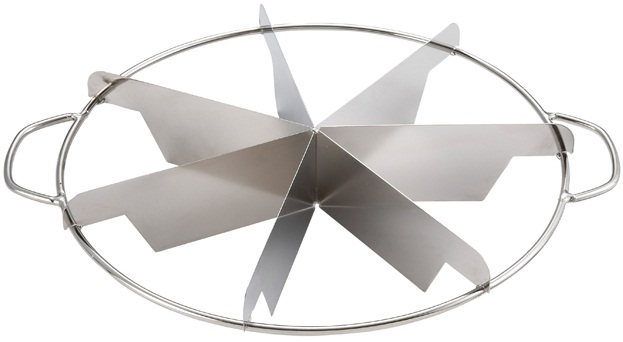 Winco Stainless Steel 7 Cut Pie Cutter -- 6 Per Case