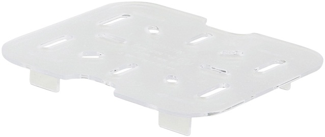 Winco Polycarbonate Sixth Size Drain Shelf, 4 7/16 X 4 1/4 Inch -- 20 Per Case