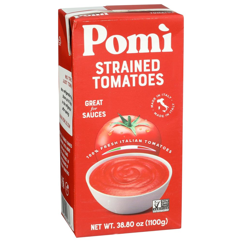 Pomi Strained Tomatoes, 38.8 Ounce -- 6 Per Case