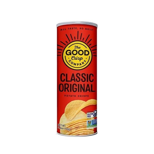 The Good Crisp Company Original Potato Crisps, 5.6 Ounce -- 8 Per Case