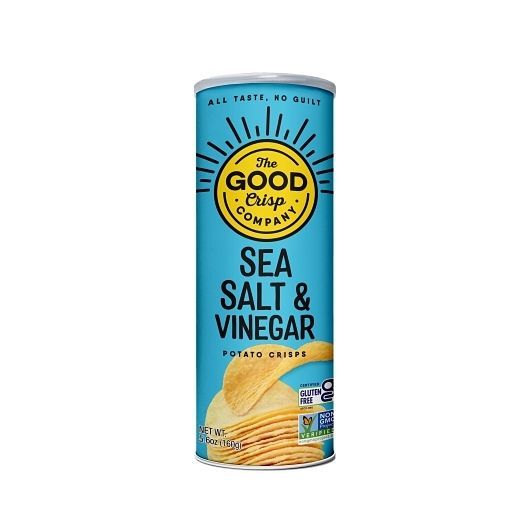 The Good Crisp Company Sea Salt And Vinegar Flavored Potato Crisps, 5.6 Ounce -- 8 Per Case