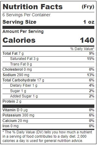The Good Crisp Company Aged White Cheddar Flavored Potato Crisps, 5.6 Ounce -- 8 Per Case