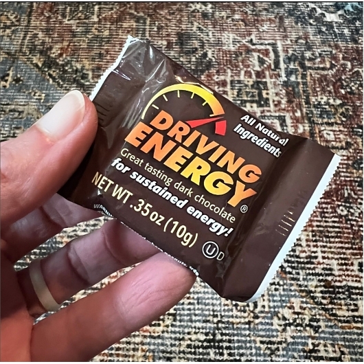 Zenevo Driving Energy Dark Chocolate, 0.35 Ounce -- 600 Per Case