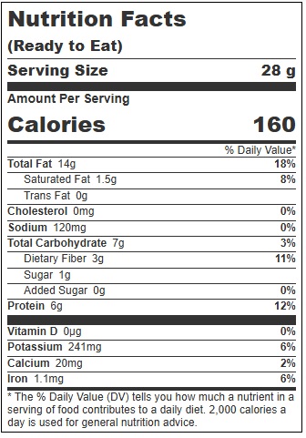 Kickin' Kernels Roasted Dill Pickle Seasoned Sunflower Kernels, 1 Ounce -- 300 Per Case