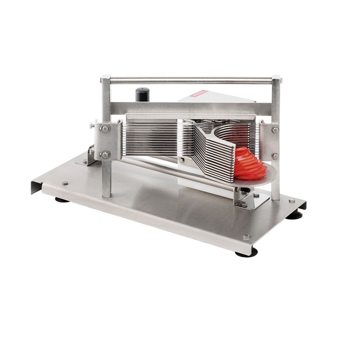 Louis Tellier 4 Mm Thickness Horizontal Stainless Steel Tomato Slicer, 18.8 X 7.8 X 12.5 Inch