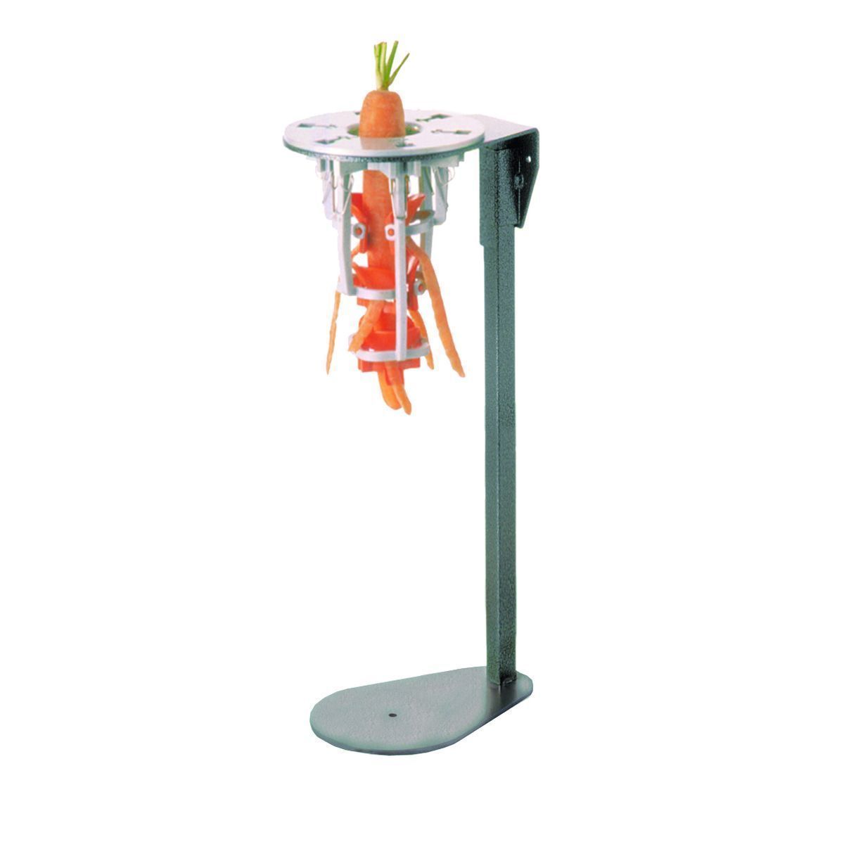 Louis Tellier Epoxy Peeler On Stand For Large Carrots, 8.4 X 5.5 X 20 Inch