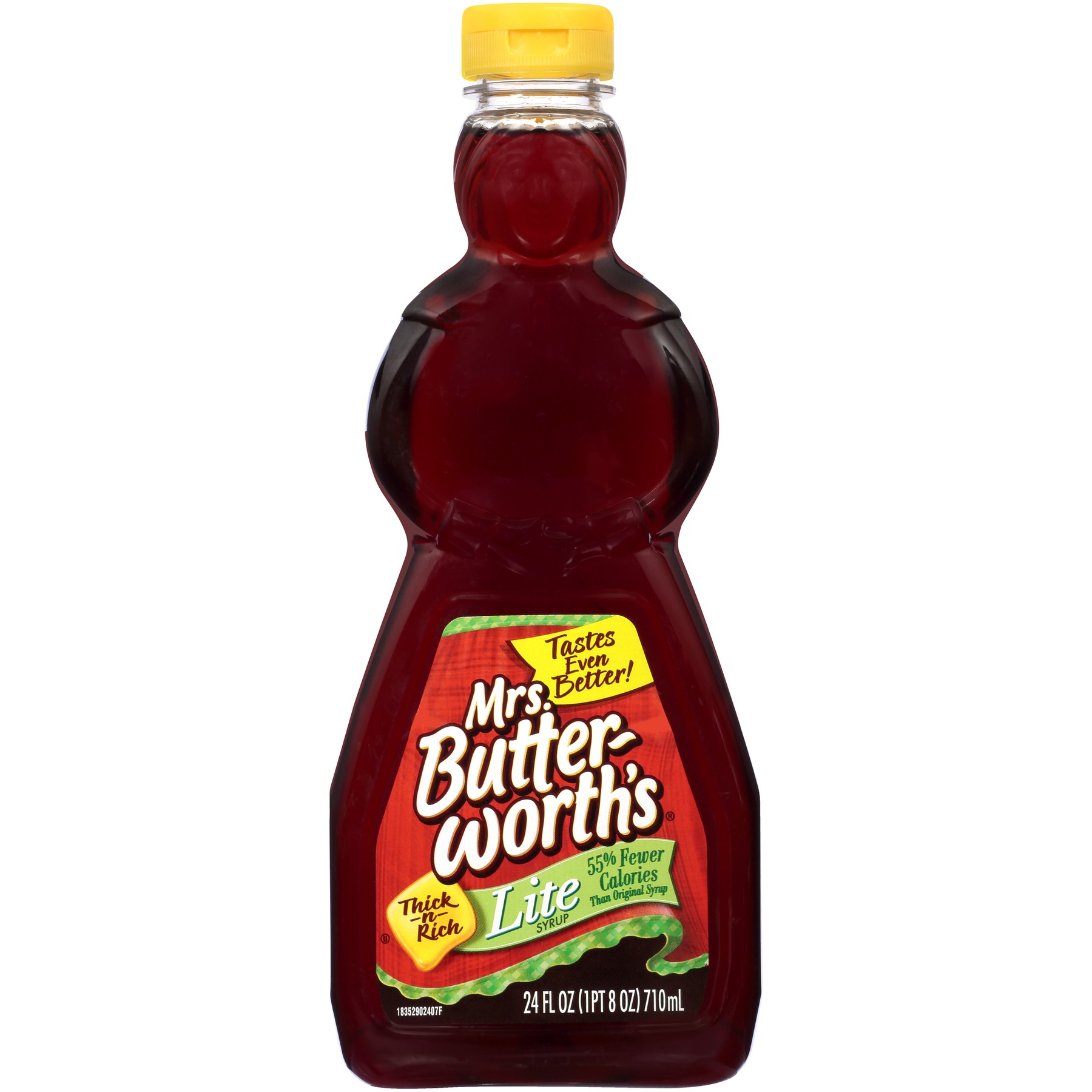 Mrs. Butterworth's Lite Syrup, 24 Ounce -- 12 Per Case