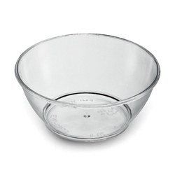 Yoshi Ware Emi Clear Ware Dessert Bowl, 6 Ounce, 20 Count -- 50 Per Case