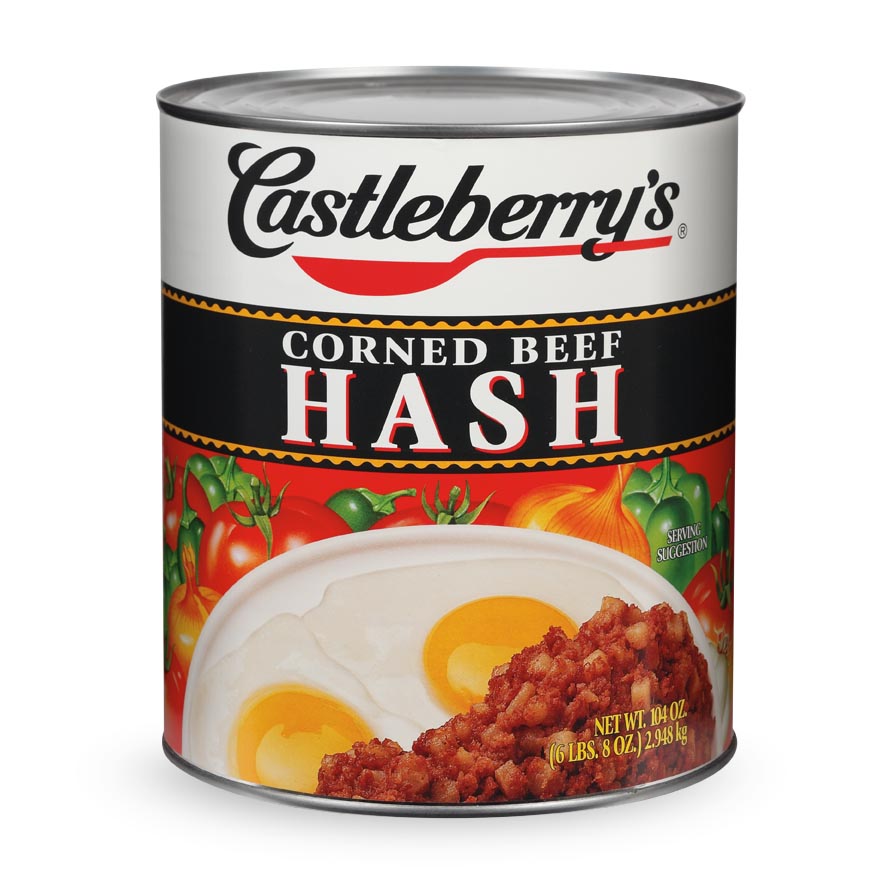 Castleberry's Corned Beef Hash, 105 Ounce -- 6 Per Case