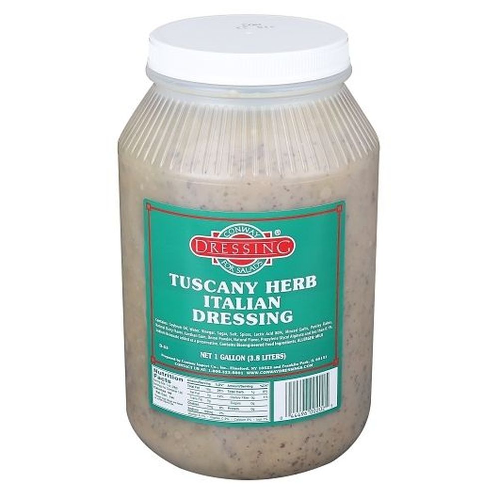 Conway Tuscany Herb Italian Dressing, 1 Gallon -- 4 per case