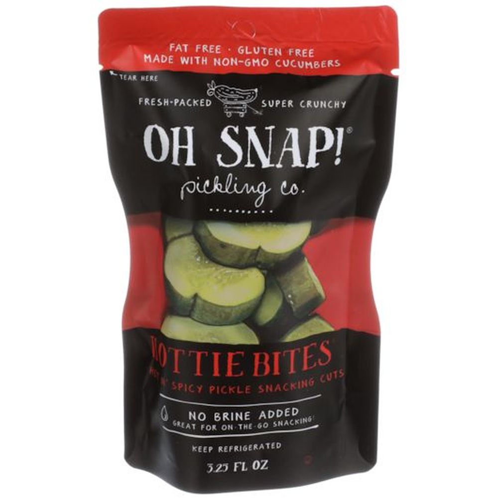Oh Snap Pickled Hottie Bites, 3.25 Ounce -- 6 Per Case