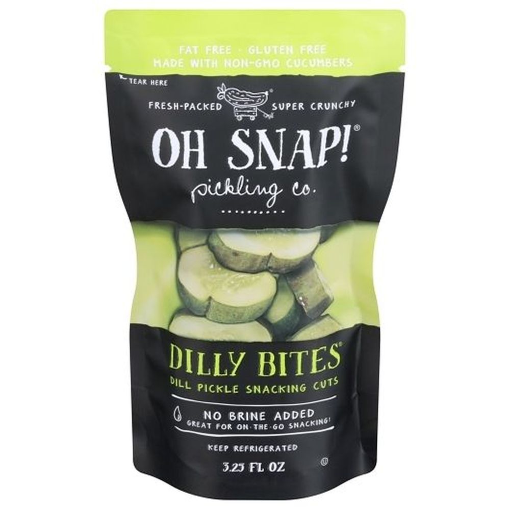 Oh Snap Pickled Vegetables Dilly Bites, 3.25 Ounce -- 6 Per Case