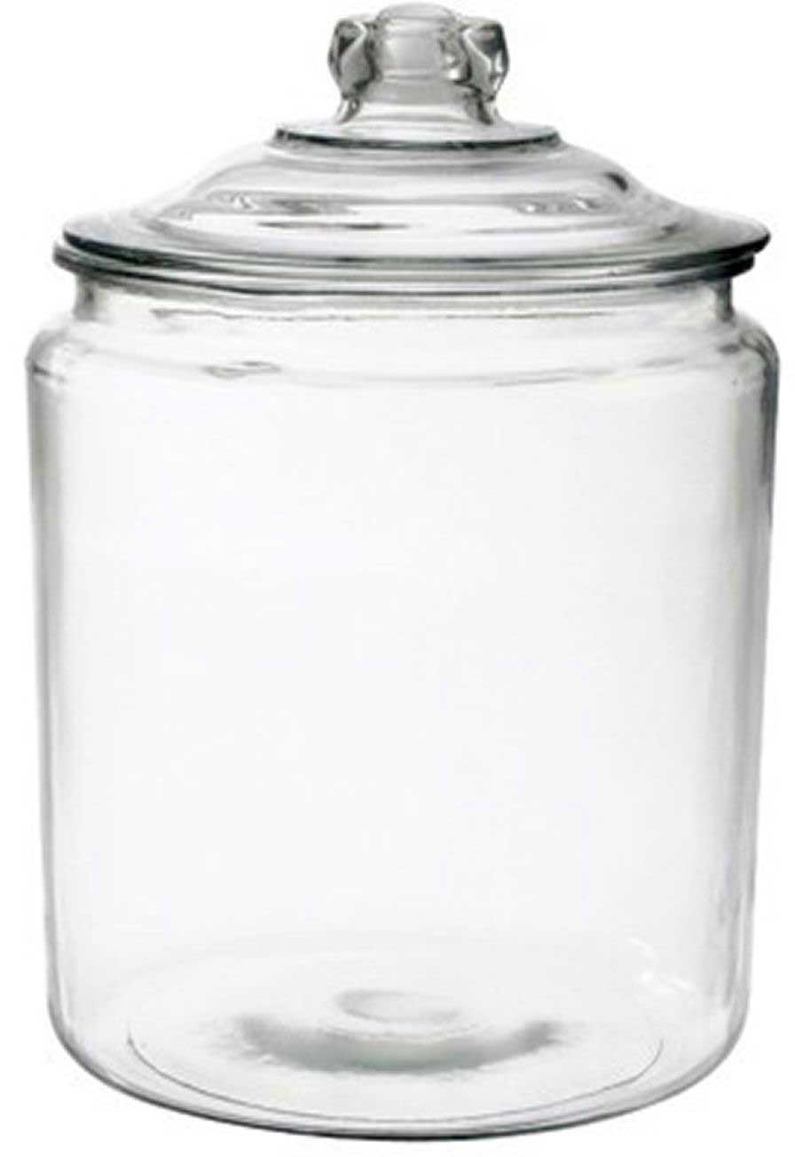 Anchor Hocking Heritage Hill Jar With Cover, 2 Gallon