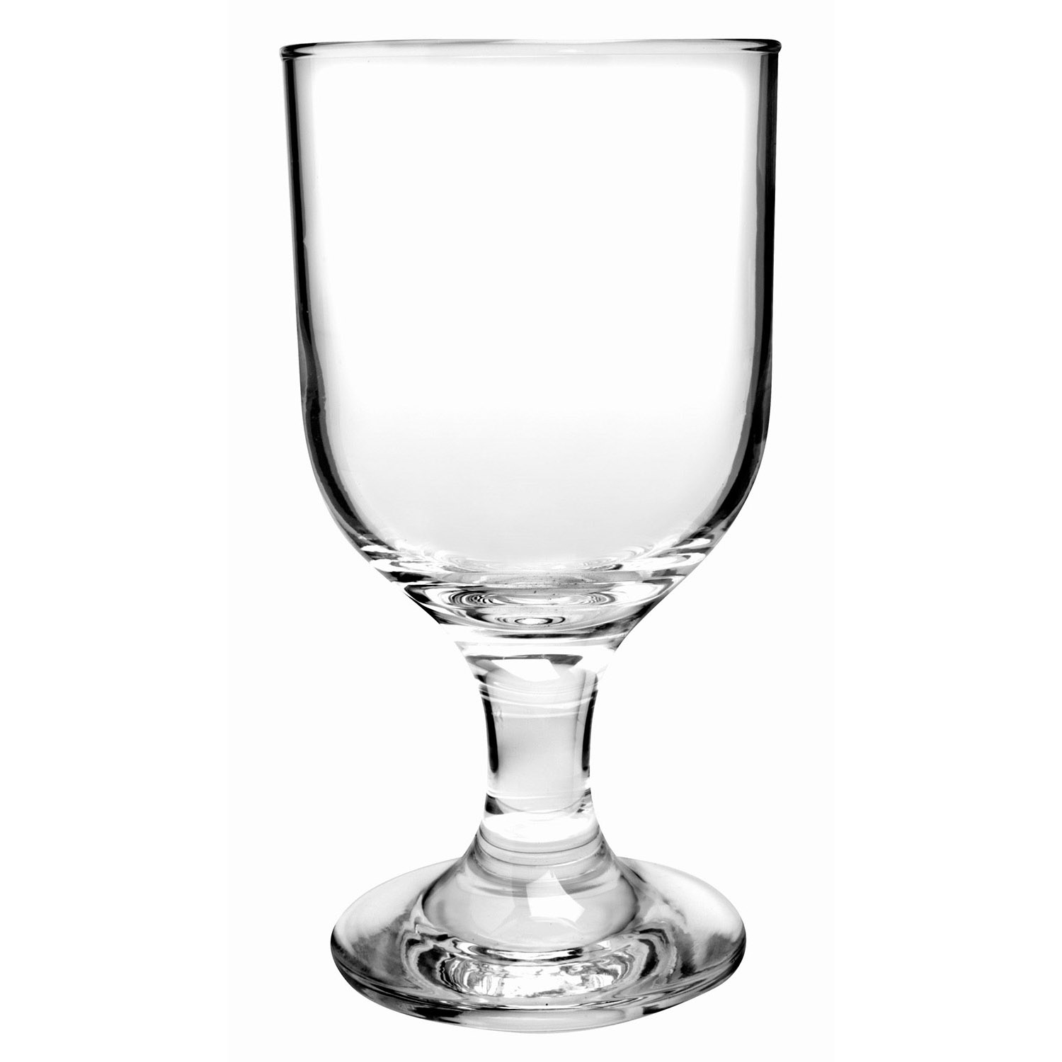 Anchor Hocking Excellency Rim Tempered Goblet Glass, 12 Ounce -- 36 Per Case