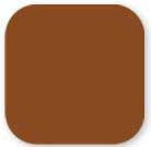 Daymark Dissolve Adhesive Brown Blank Label, 0.75 X 0.75 Inch -- 12000 Per Case