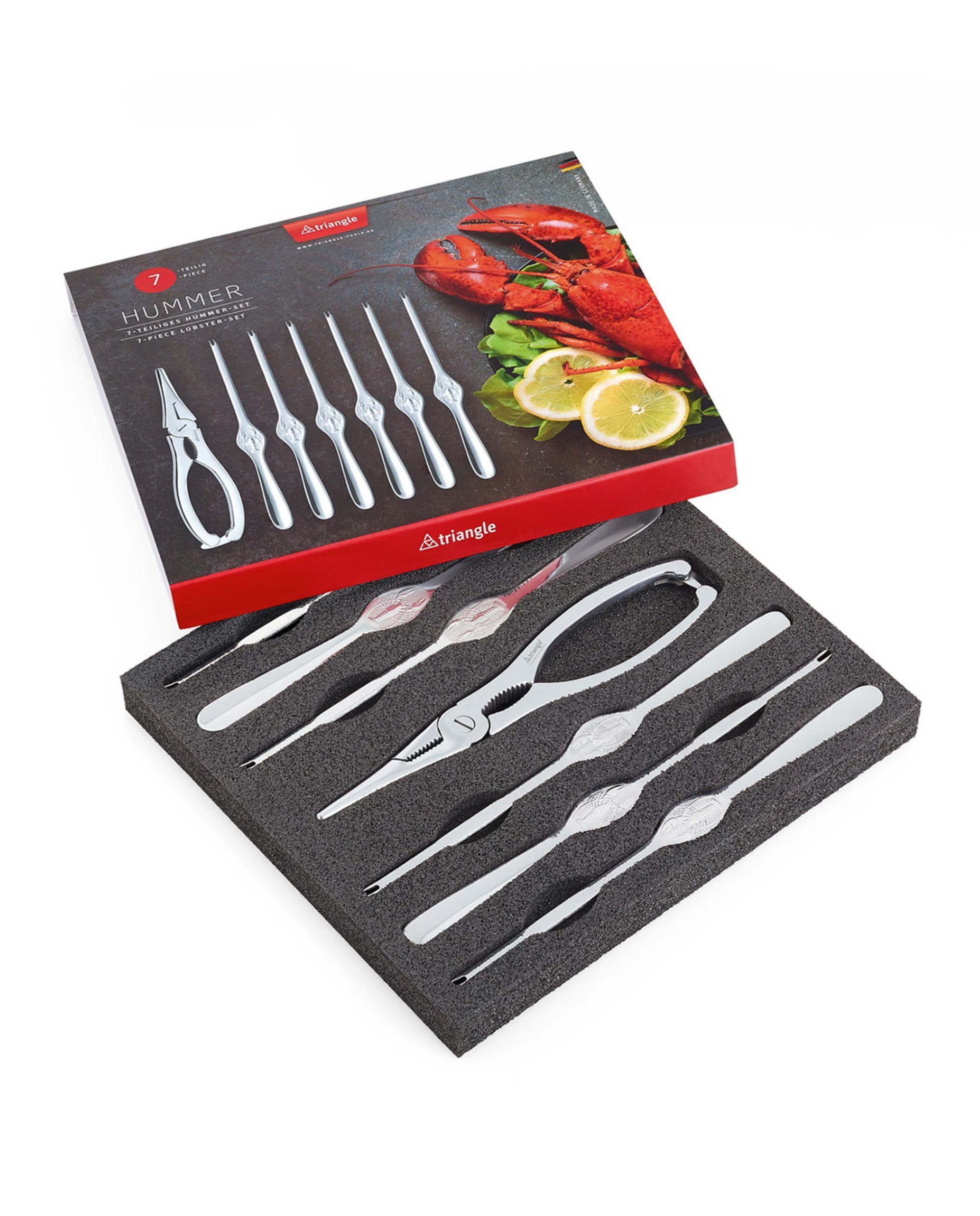 Triangle Lobster Set, Set Of 7