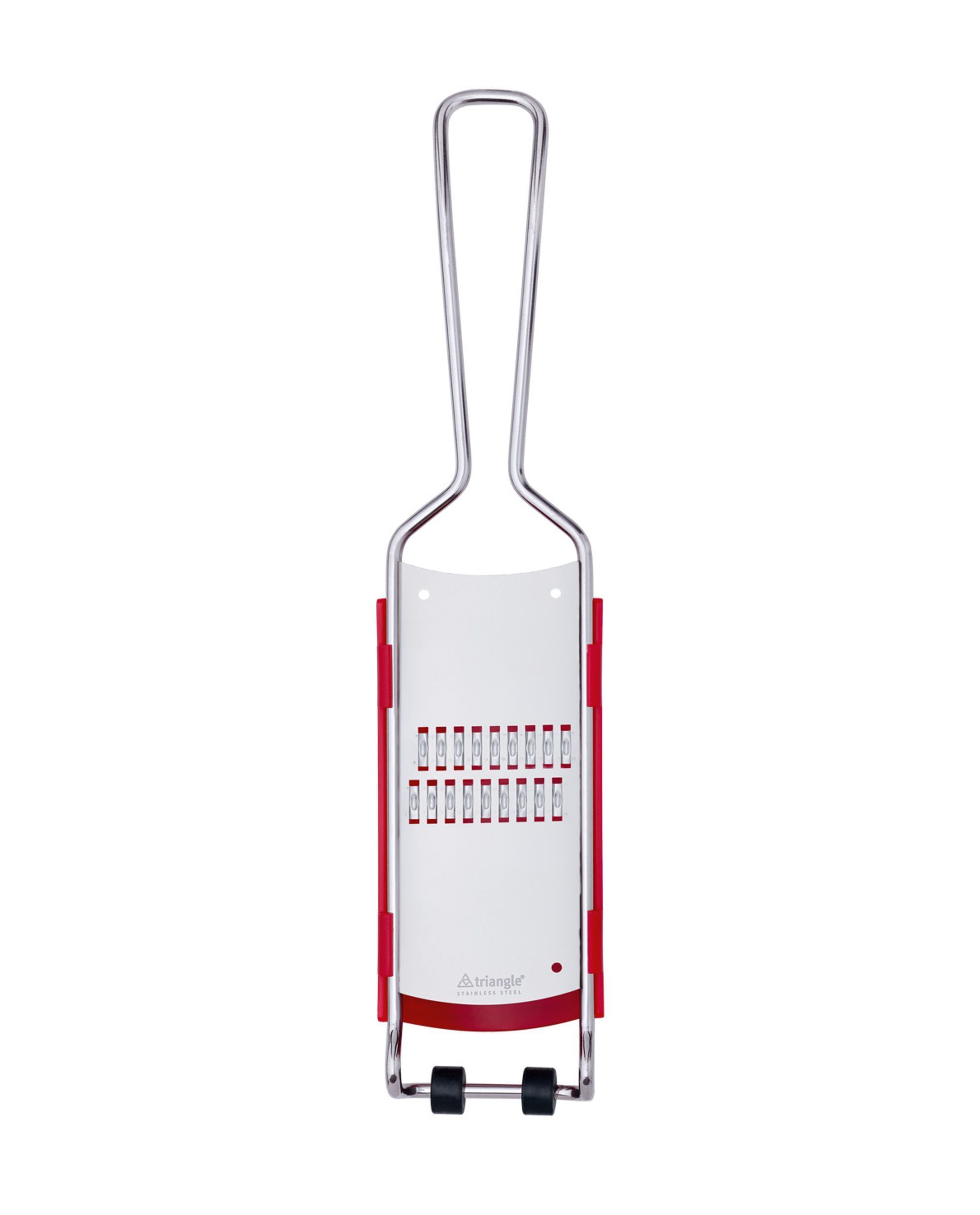 Triangle Harded Stainless Steel Julienne Grater With Catcher, 13 X 2.83 X 1.18 Inch