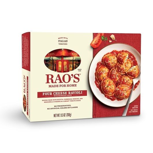 Rao's Four Cheese Ravioli With Marinara Sauce, 9.5 Ounce -- 8 Per Case
